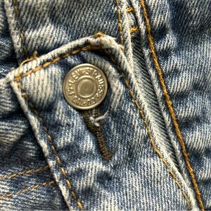 Levi's Straight Fit‎ Denim Jeans in Classic Blue